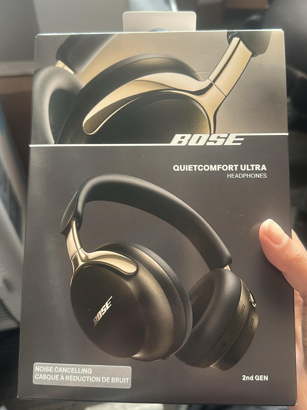 Brand New Bose QuietComfort Ultra 2nd Gen Headphones — Desert Gold
